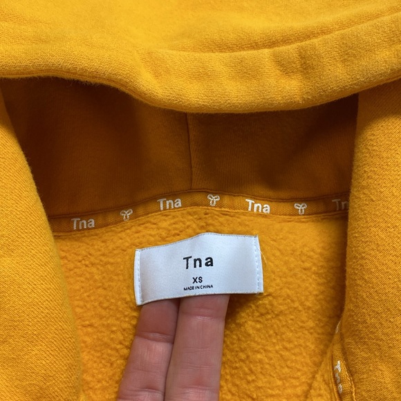 Tna 1/4 Zip Fleece Hoodie - Picture 10 of 12